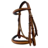 Edgewood 5/8" Plain Raised Padded Bridle