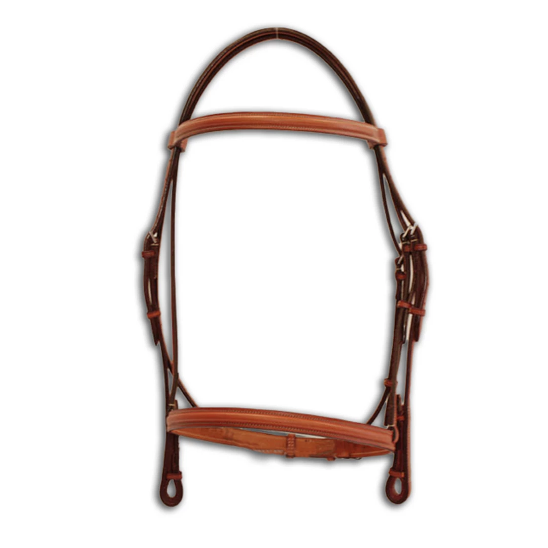 Edgewood 5/8" Plain Raised Bridle