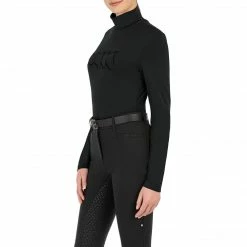 Baselayers Equiline GilaveG Women's Mock Neck Second Skin Shirt