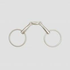 Equiline Lorenzini Titanium Loose Ring Snaffle Bit Saddle Pads & Fittings