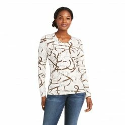 Ariat Women's Bridle Print T-Shirt-Sale