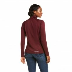 Baselayers Ariat Women's Sunstopper 2.0 1/4 Zip Baselayer Long Sleeve