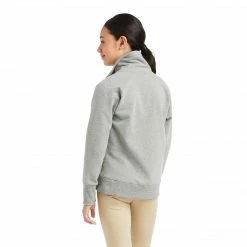 Ariat Youth Team Logo Full Zip Sweatshirt-Sale