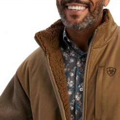 Equestrian Outerwear Ariat Men's Grizzly Canvas Bluff Jacket