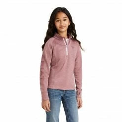 Ariat Youth TEK Team 1/2 Zip Sweatshirt Solids Children's Tops
