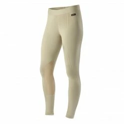 Kerrits Women's Flow Rise Performance Knee Patch Tight Solids Breeches