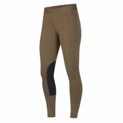 Kerrits Women's Flow Rise Performance Knee Patch Tight Solids Breeches