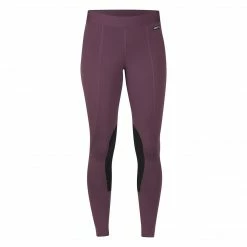 Kerrits Women's Flow Rise Performance Knee Patch Tight Solids Breeches