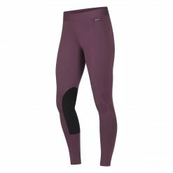Kerrits Women's Flow Rise Performance Knee Patch Tight Solids Breeches