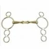 Intrepid German Silver Continental Solid French Link Gag Bit