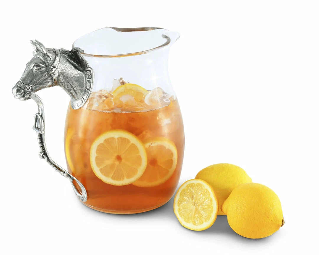 Arthur Court Horse Head Pitcher Equestrian Decor