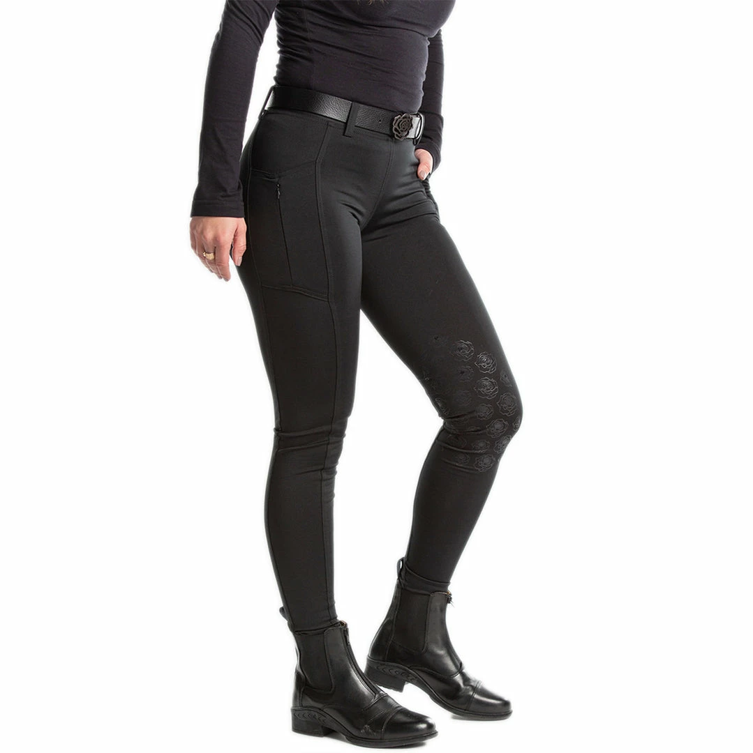Breeches Hannah Childs Women's Danielle Knee Patch Pull On Breech