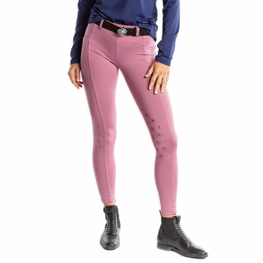 Breeches Hannah Childs Women's Danielle Knee Patch Pull On Breech