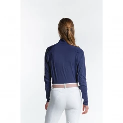 Hannah Childs Women's Naomi Long Sleeve Zip Top Shirts & Tops