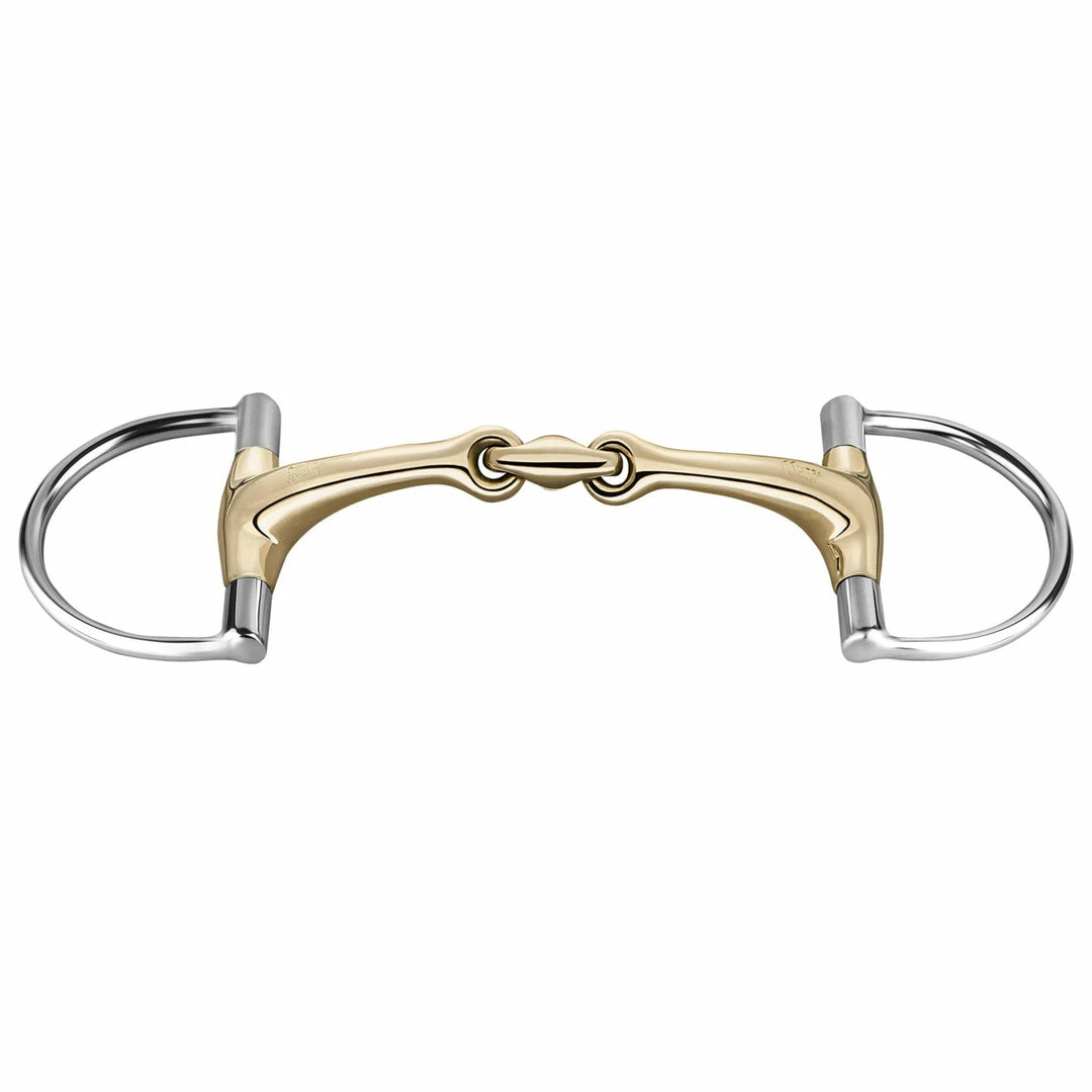 Horse Bits Herm Sprenger Dynamic RS Hunter Jumper D-Ring Double Jointed Sensogan 14 Mm