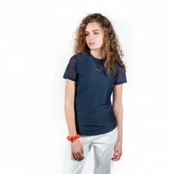 Shirts & Tops Hannah Childs Women's Shannon Short Sleeve Mesh Tee