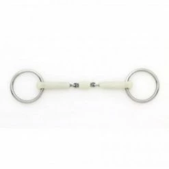 English Riding Supply Horse Bits Happy Mouth Double Jointed Bradoon Bit