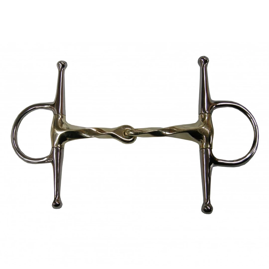 French Equestrian Jump' In Twisted Full Cheek Bit Horse Bits