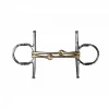 French Equestrian Horse Bits Jump'in Double Mouthpiece Full Cheek Gag Bit