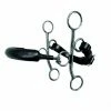 French Equestrian Jump' In Short Shank Rigid Hackamore Horse Bits