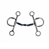 French Equestrian Horse Bits Jump'in Blue Steel Waterford Elevator Gag Bit