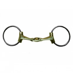 French Equestrian Jump'in French Link Tube Loose Ring Bit