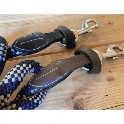 French Equestrian Jump' In Travel Lead Rope - One Collection