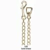 Jacks Mfg Halters & Leads Solid Brass Chain - 30"