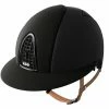 KEP Italia KEP Cromo Matt Polo Peak Helmet With Beige Harness