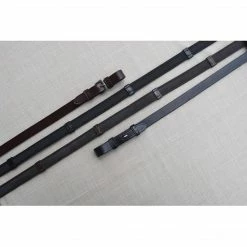 Red Barn By KL Select Monkey Grip Reins