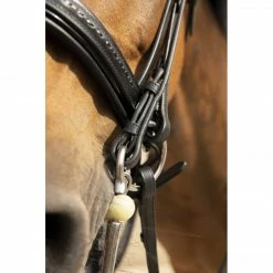 French Equestrian English Bridles Penelope Saddle Stitch Double Bridle