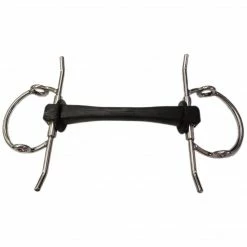M.G.S. Horse Bits Poponcini Harmony Full Cheek Gag Bit