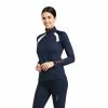 Baselayers Ariat Women's Sunstopper Team 2.0 1/4 Zip Baselayer