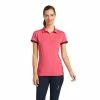 Shirts & Tops Ariat Women's Bandera 1/4 Zip Short Sleeve Polo Shirt