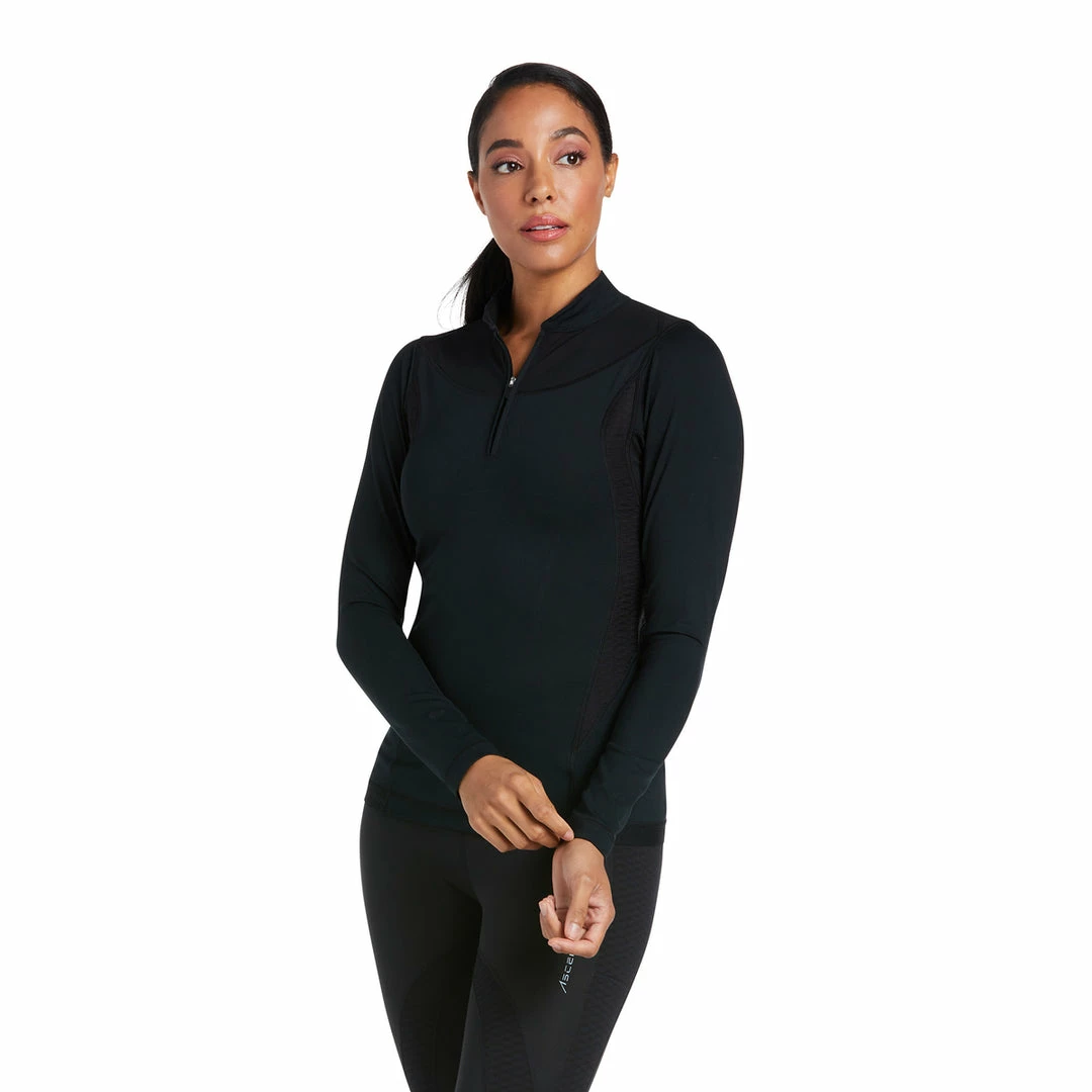 Ariat Women's Ascent 1/4 Zip Long Sleeve Baselayer