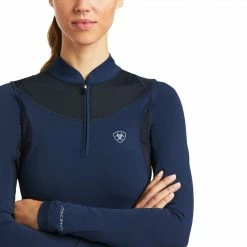 Ariat Women's Ascent 1/4 Zip Long Sleeve Baselayer