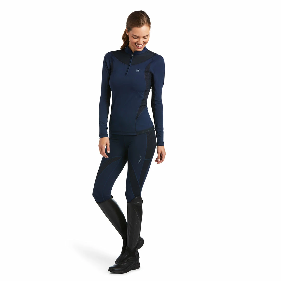 Ariat Women's Ascent 1/4 Zip Long Sleeve Baselayer