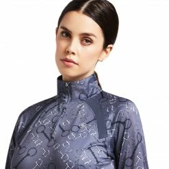 Baselayers Ariat Women's Sunstopper 2.0 1/4 Zip Baselayer Long Sleeve