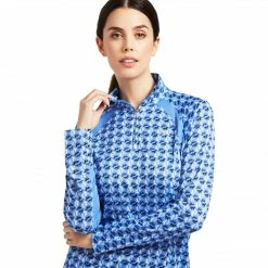 Baselayers Ariat Women's Sunstopper 2.0 1/4 Zip Baselayer Long Sleeve