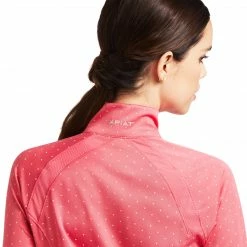 Baselayers Ariat Women's Sunstopper 2.0 1/4 Zip Baselayer Long Sleeve