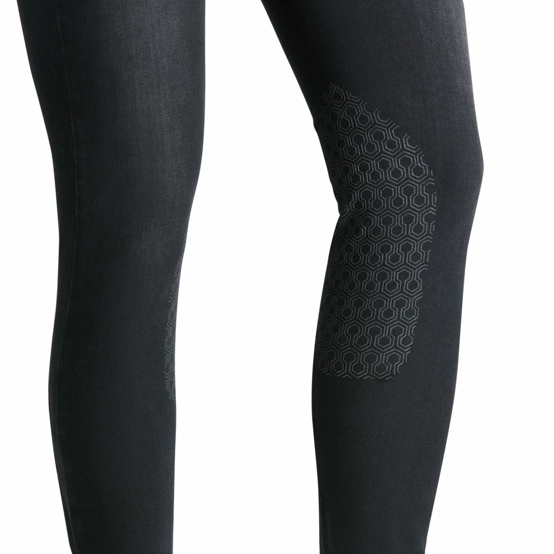 Ariat Women's Halo Denim Knee Patch Breech Breeches