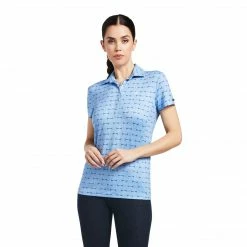 Ariat Women's Motif Short Sleeve Polo Shirt