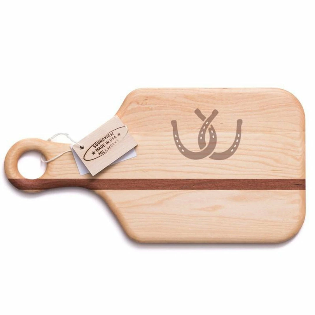 Soundview Millworks Equestrian Decor SVM Handled Cheese Board
