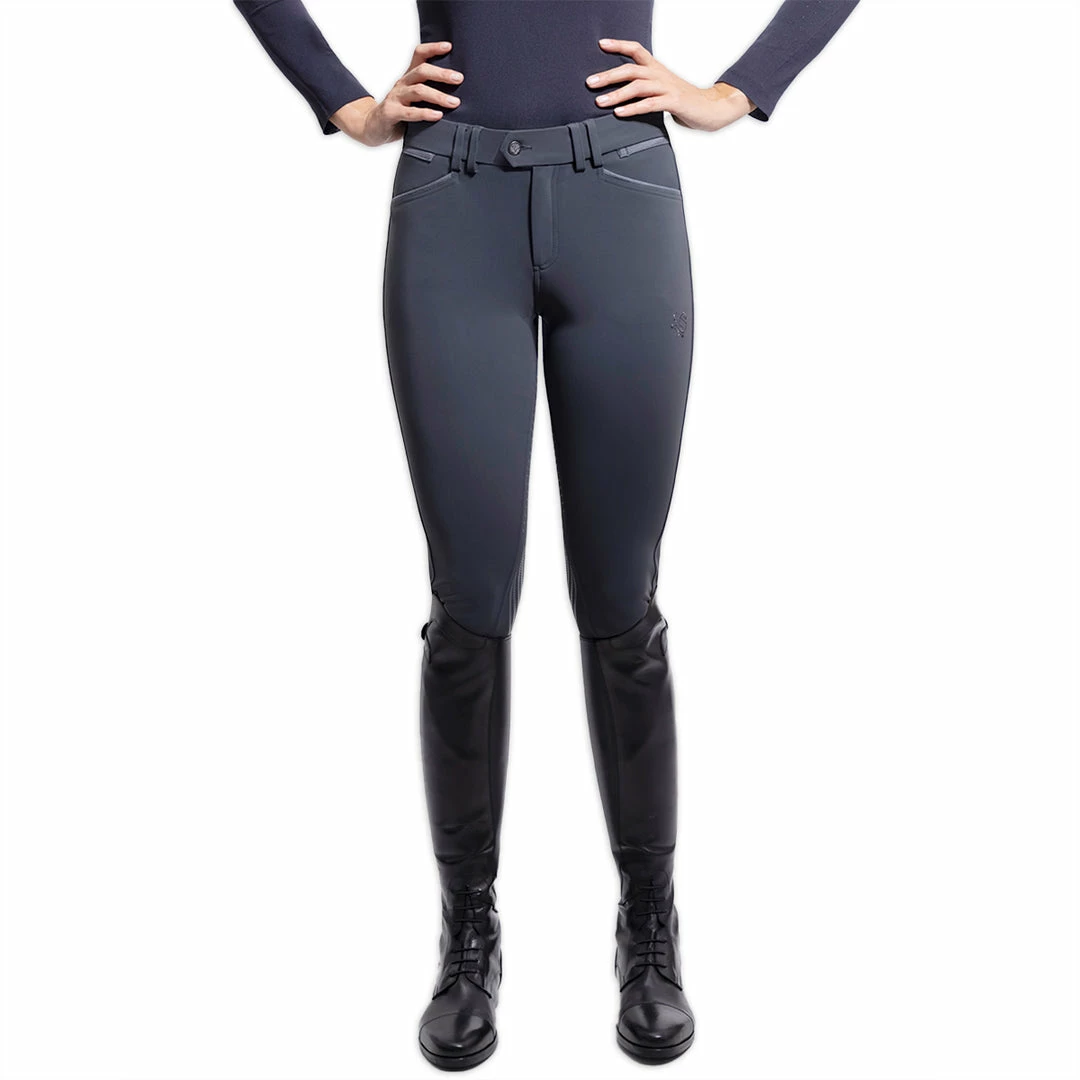 Samshield Women's Mathilde Satin Knee Patch Breeches