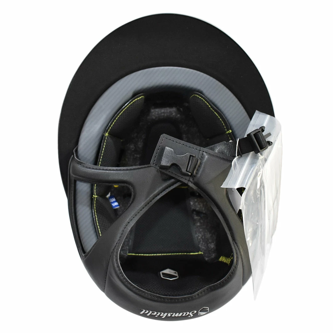 Samshield Custom Miss Shield Matte Black Chrome Black Blazon Crystal Helmet