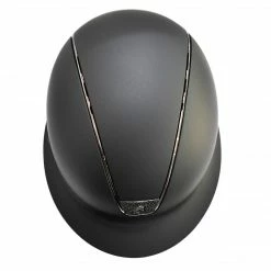 Samshield Custom Miss Shield Matte Black Chrome Black Blazon Crystal Helmet