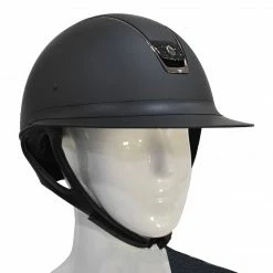 Samshield Custom Miss Shield Matte Black Chrome Black Blazon Crystal Helmet