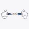 Equine Industries Trust Sweet Iron 2.5 Ring Eggbutt French Link Horse Bits