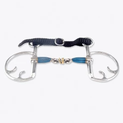 Equine Industries Horse Bits Trust Sweet Iron Kimblehook Brass Ring