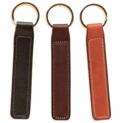 Tory Leather Small Key Fob